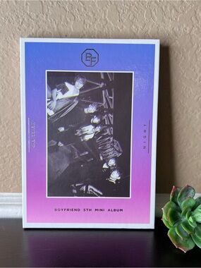 BOYFRIEND Never End 5th Mini Album Night Version K-Pop CD Photobook